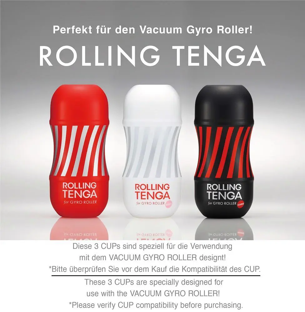 Мастурбатор Tenga Rolling Tenga Gyro Roller Cup Gentle белый - фото 7