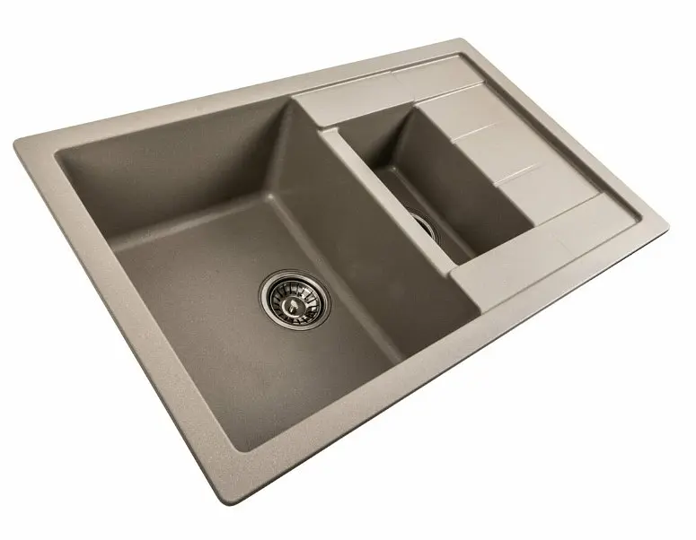 Кухонна мийка Platinum 7850W TOSKANA матовий Титан (SP000039661) - фото 6