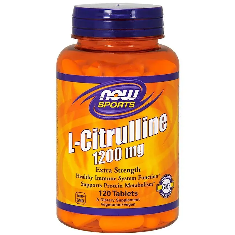 Амінокислота Now Sports L-Citrulline 1200 мг 120 таблеток - фото 2