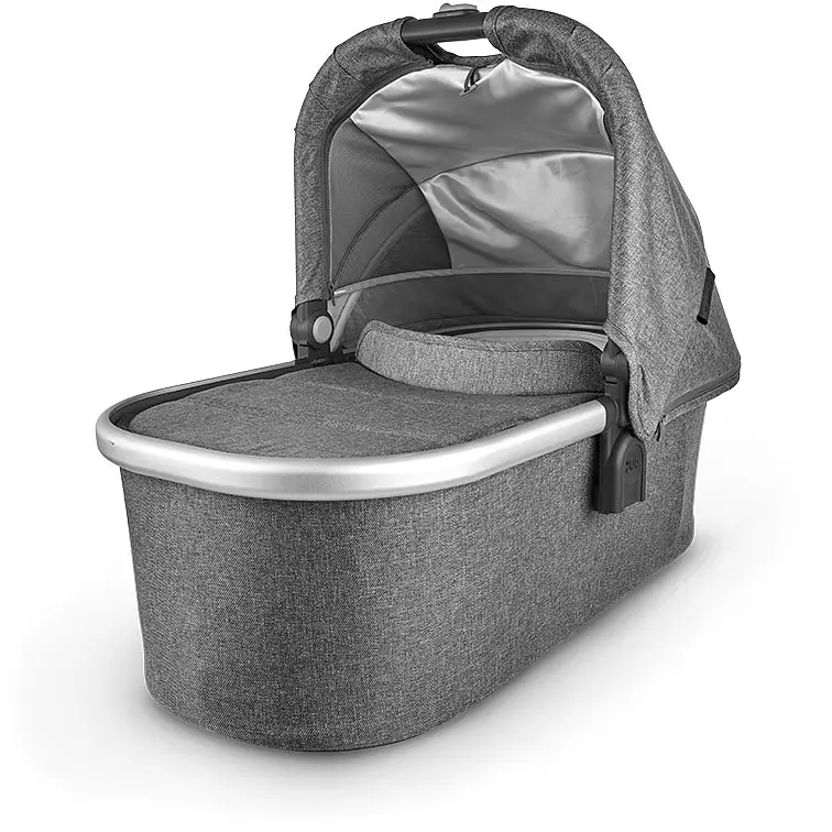 Универсальная коляска 2 в 1 UPPAbaby CRUZ 2, JORDAN (графитово-серый меланж/серебристая рама/черная кожа) - фото 12