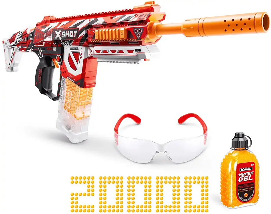Швидкострільний бластер Zuru X-Shot Hyper Gel large, 20000 гелевих кульок (36620R) - фото 4