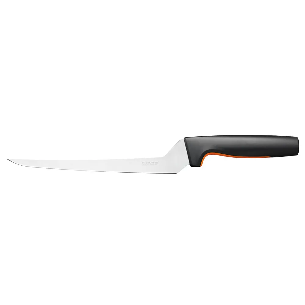 Нож кухонный филейный Fiskars Functional Form 21.6 см, нержавеющая сталь, пластик, черный kuh0014598 - фото 2