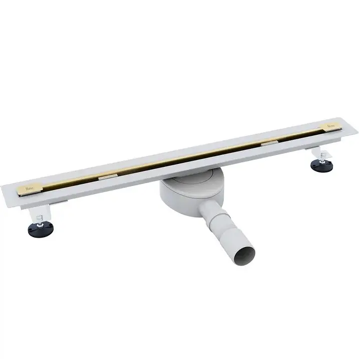 Трап для душу Rea Neo 60 Ultra Slim Pro brushed gold REA-G9803 - фото 3