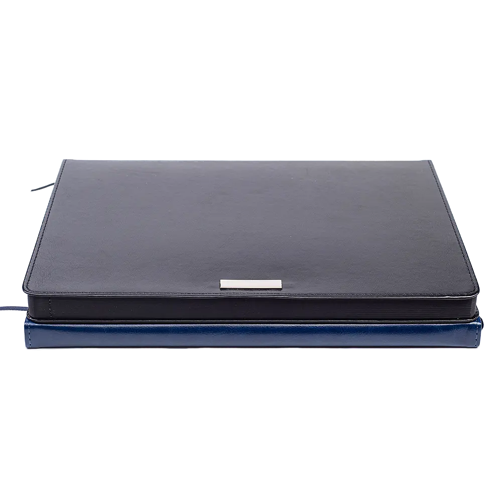 Щоденник недатований Buromax Salerno L2U А4 штучна шкіра 336 сторінок синій (BM.20990-02) - фото 6
