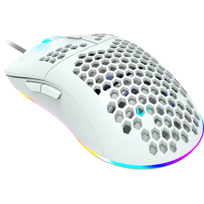Мишка Canyon Puncher GM-11 USB White (CND-SGM11W) - фото 5