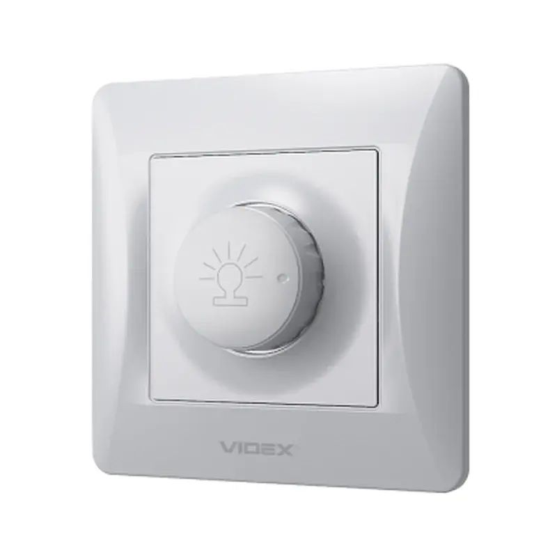 Світлорегулятор Videx BINERA 600Вт сереб (VF-BNDM600-SS) - фото 2
