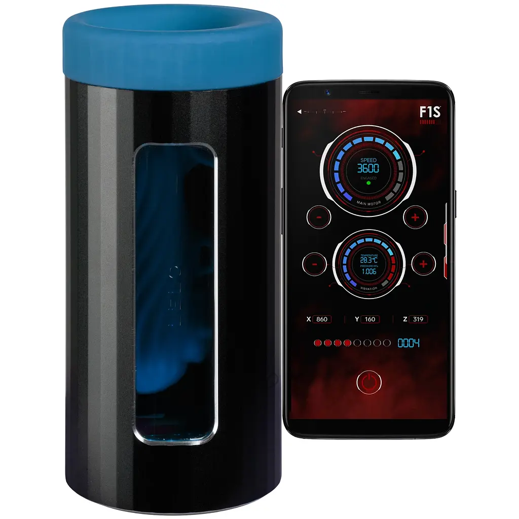 Смарт-мастурбатор Lelo F1S V3 Teal - фото 2