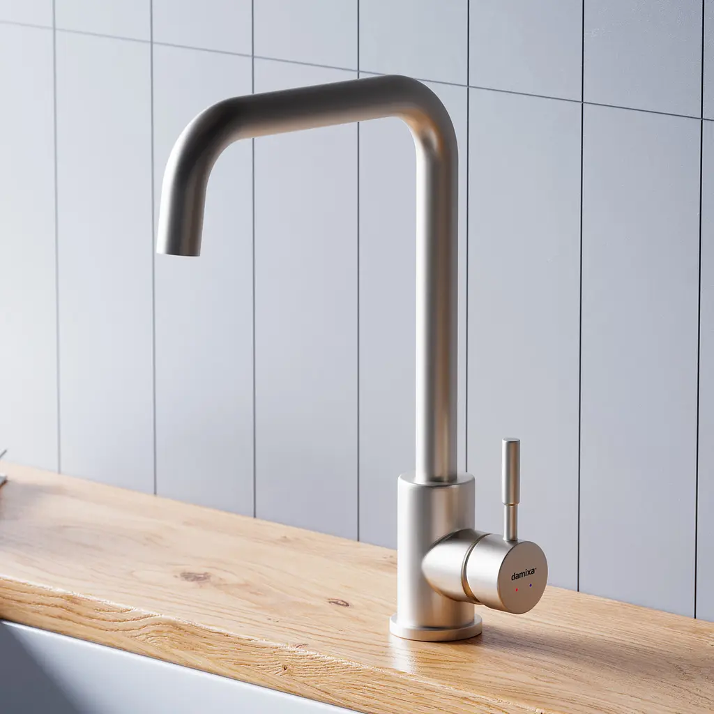 Змішувач для кухні Damixa 10 Origin Line stainless steel 760710000 - фото 2