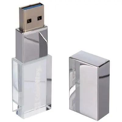 USB флеш накопичувач ColorWay 64GB ColorWay Crystal USB 3.0 (CW-USBCL64) - фото 8