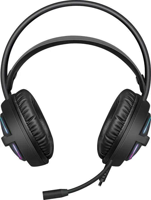 Ігрова гарнітура Defender Dexter RGB, кабель 2.2 м, чорна (64595) - фото 5