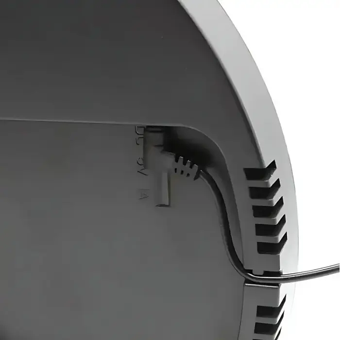 Електронний годинник настінний 26 см від USB, DS-3813L/ Цифровий годинник на стіну Чорний - фото 3