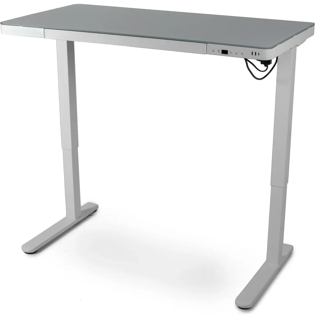 Комп'ютерний ігровий стіл Barsky StandUp White Glass 1200x600 [BST-12] [111786] - фото 10