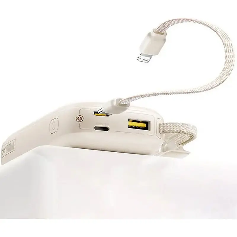 Зовнішній акумулятор Baseus EnerFill Qpow 3 Ultra 10000mAh 22.5W White (E0027L01) [152258] - фото 3
