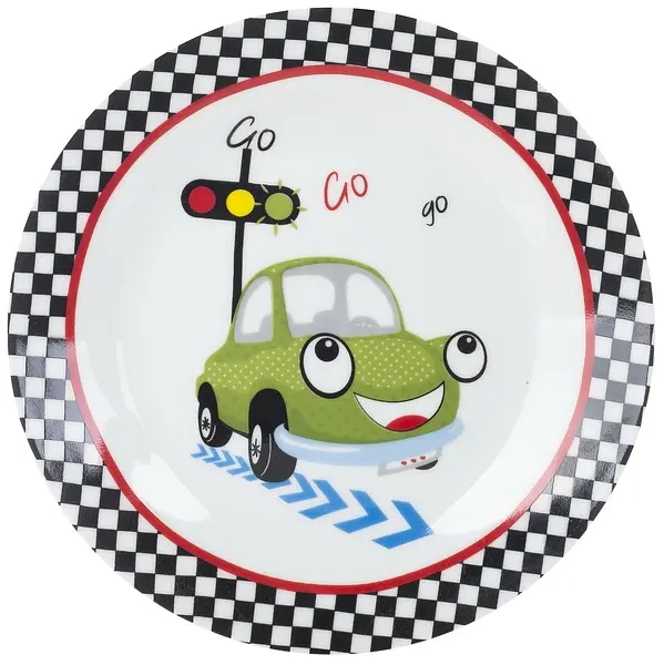 Набір дитячого посуду Limited Edition Funny Cars, 3 предмети (C298) - фото 2