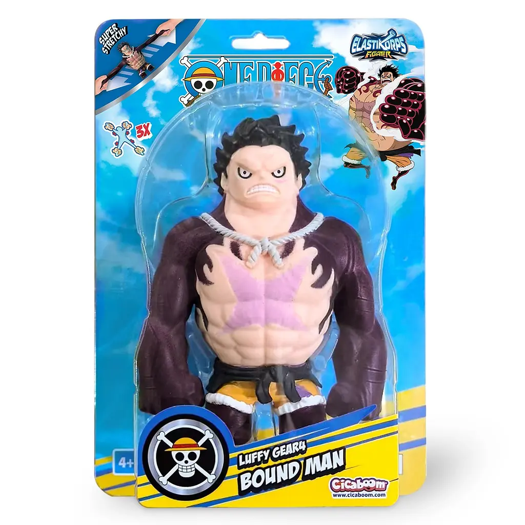 Стретч-игрушка Elastikorps серии One piece – Луффи 4 Гир. Упругий Человек