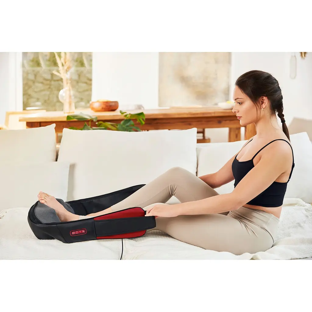 Накидка-масажер 4FIZJO Shiatsu Pro+ для шиї та спини 4FJ0565 Black/Red (P-5907739319074) - фото 9