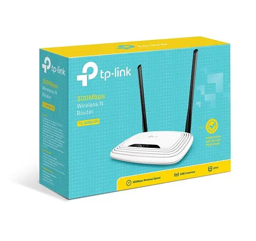 Бездротовий маршрутизатор (роутер) TP-Link TL-WR841N 300Mbit (2 антени) UA UCRF - фото 4