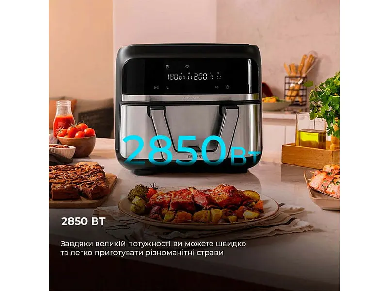 Мультипіч (аерофритюрниця) Cecotec Cecofry Dual 9000 (A01_EU01_100149) - фото 7