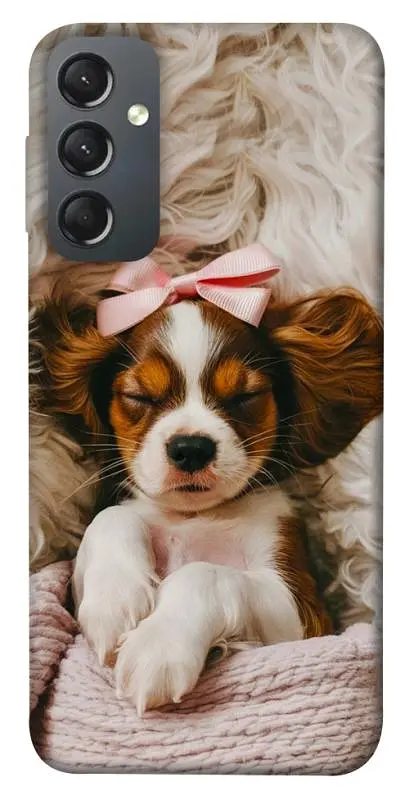 TPU чохол Demsky Sleepy spaniel для Samsung Galaxy A24 4G