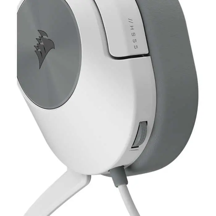 Игровая гарнитура Corsair HS55 Stereo White (CA-9011261-EU) - фото 6