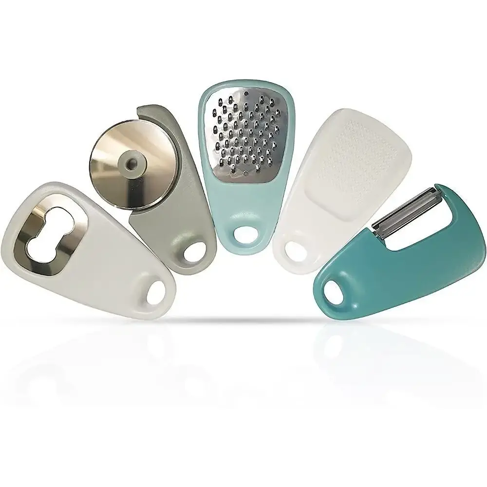 Набір з кухонного приладдя 5 предметів KITCHENWARE брелок-органайзер - фото 3