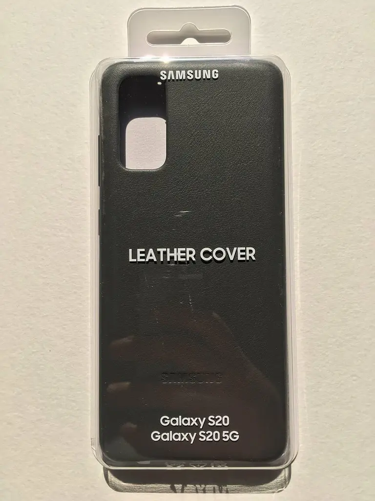Чохол шкіряний оригінальний Leather Cover EF-VG980LJEGRU для Samsung Galaxy S20 (6.2") Gray - фото 2