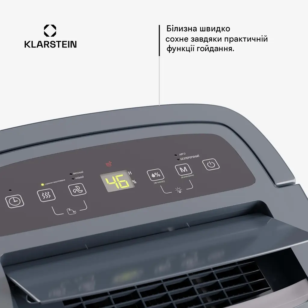 Осушувач повітря KLARSTEIN DryFy Connect 50 (10045541) - фото 4