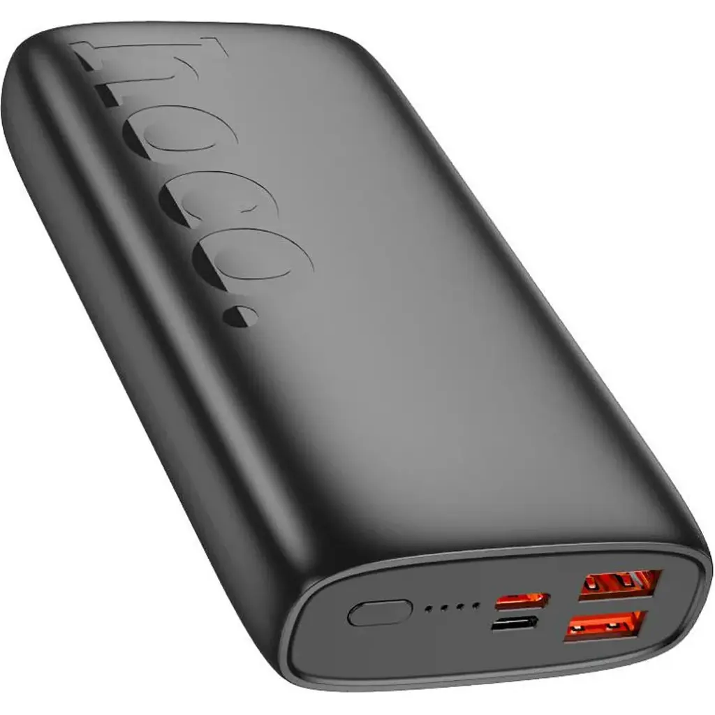 Зовнішній акумулятор Hoco Respect J122A 20000mAh 22.5W Black (612630) [110906] - фото 6