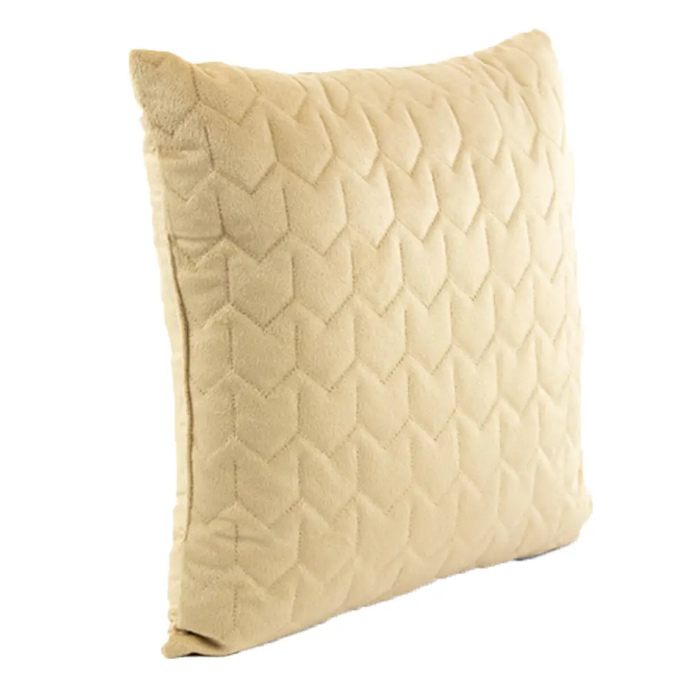 Подушка Руно Velour Beige декоративная 40х40 см бежевый (311.55_Beige) - фото 2