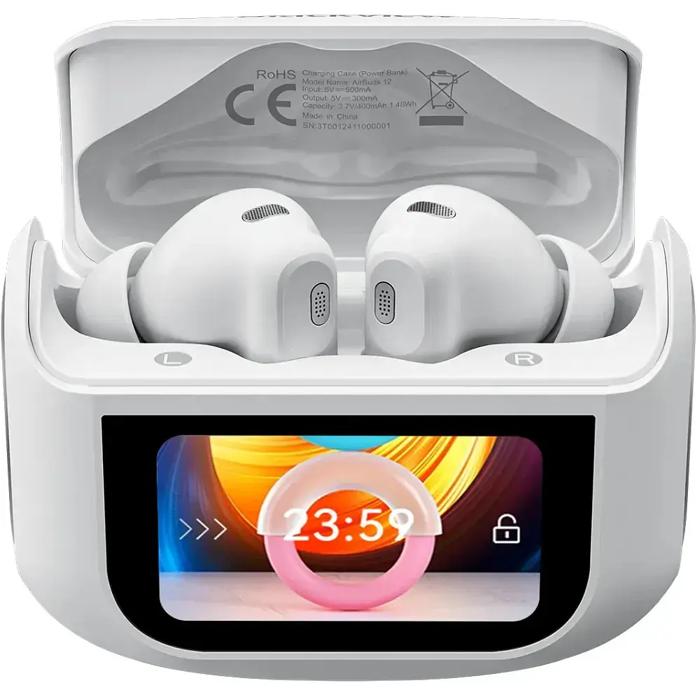 Навушники TWS Blackview AirBuds 12 White - фото 2