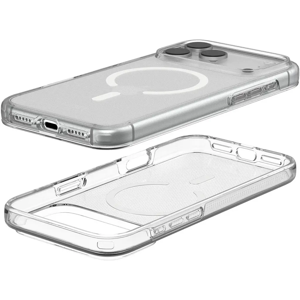 Чохол до мобільного телефона UAG iPhone 17 Pro Max Scout Clear MagSafe Ice/White (114557114341) - фото 11