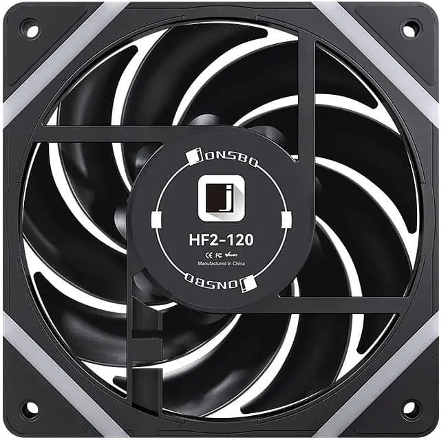 Вентилятор JONSBO HF2-120B ARGB Black (HF2-120B ARGB Black) - фото 4