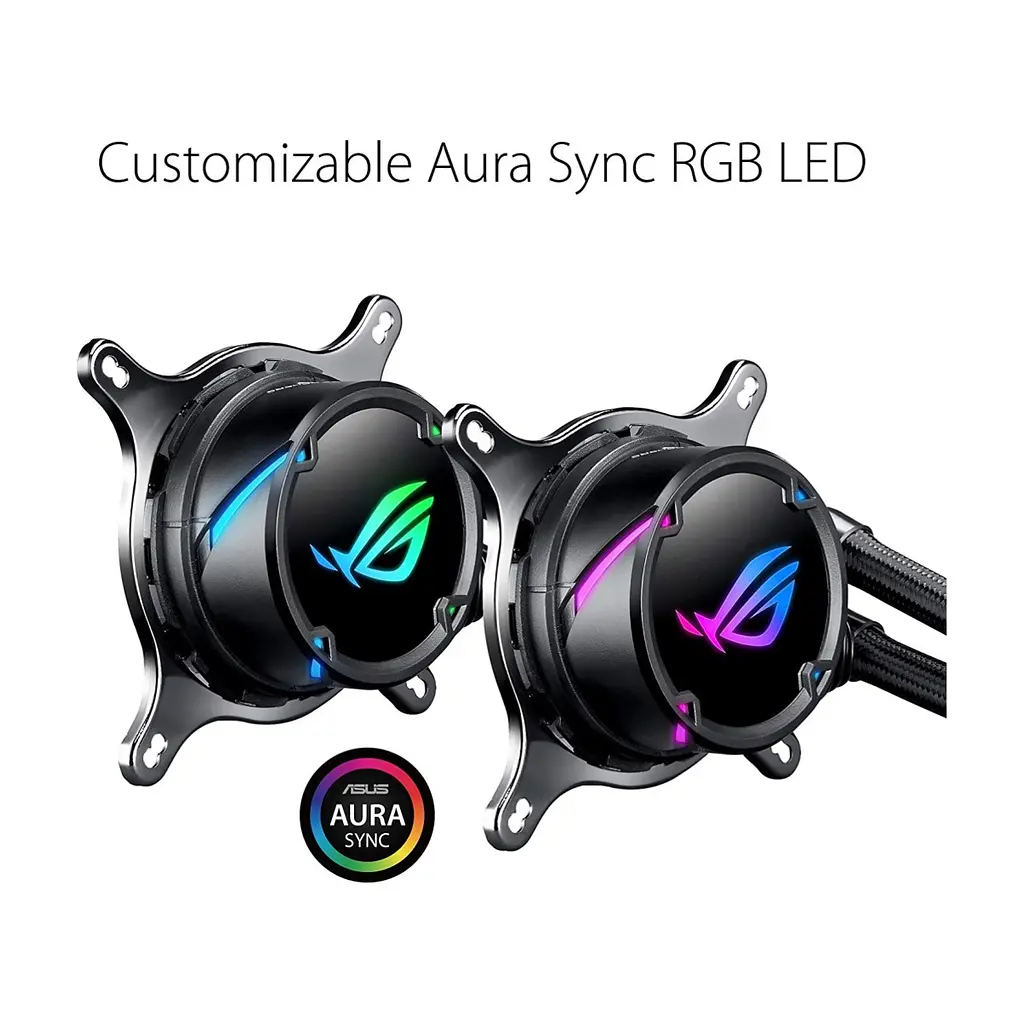 Система рідинного охолодження ASUS ROG-STRIX-LC-120 RGB (90RC0051-M0UAY0) - фото 3