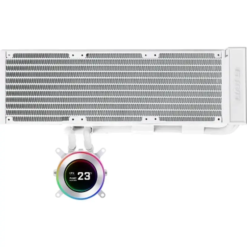 Система рідинного охолодження Lian Li HydroShift II LCD-C 360CL, White (G89.GHS2LCD36RW.00) - фото 2