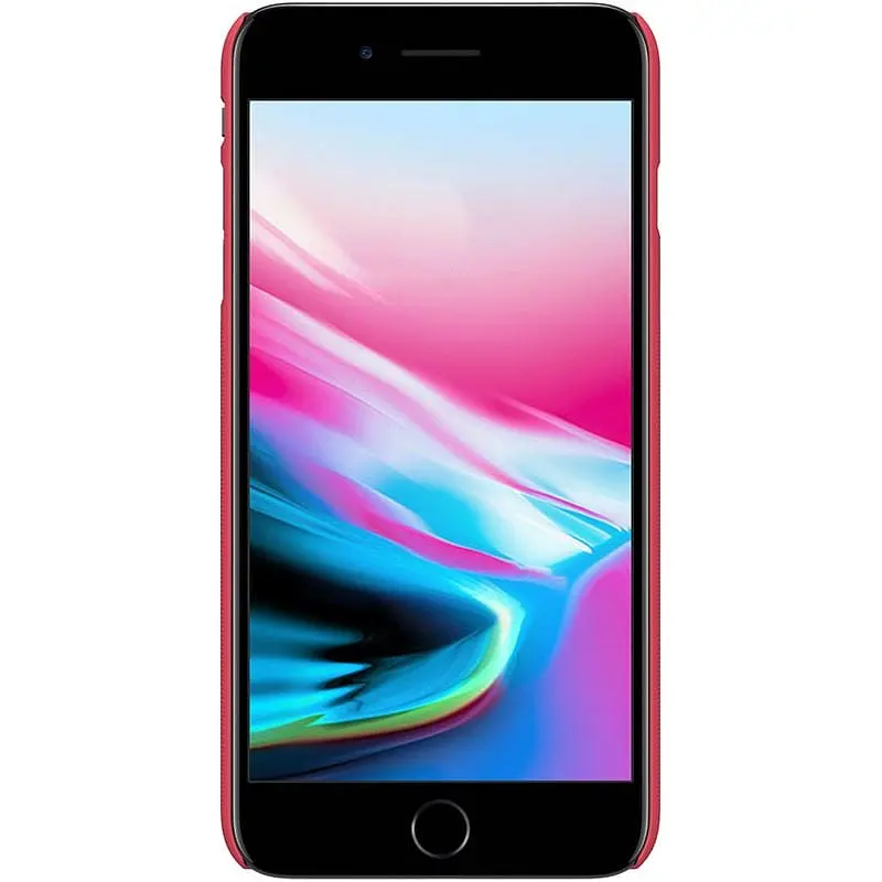 Чохол-накладка Nillkin Super Frosted Shield Case Apple iPhone 8 Plus Red - фото 2