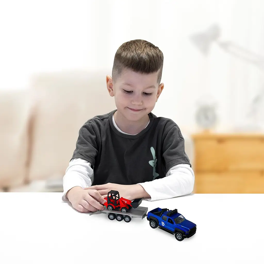 Игровой набор TechnoDrive Внедорожник с прицепом и погрузчиком (510207.270) - фото 10