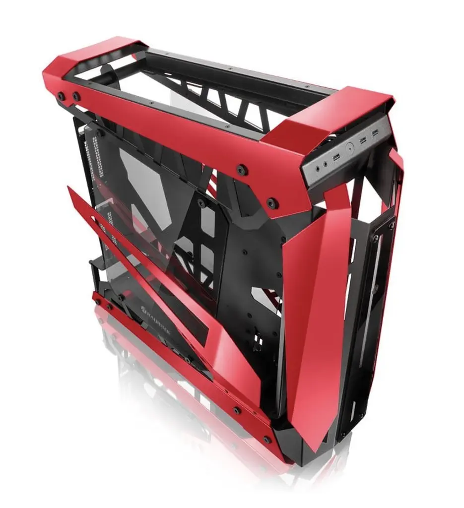 Корпус Raijintek NYX PRO Red (0R20B00185) - фото 2