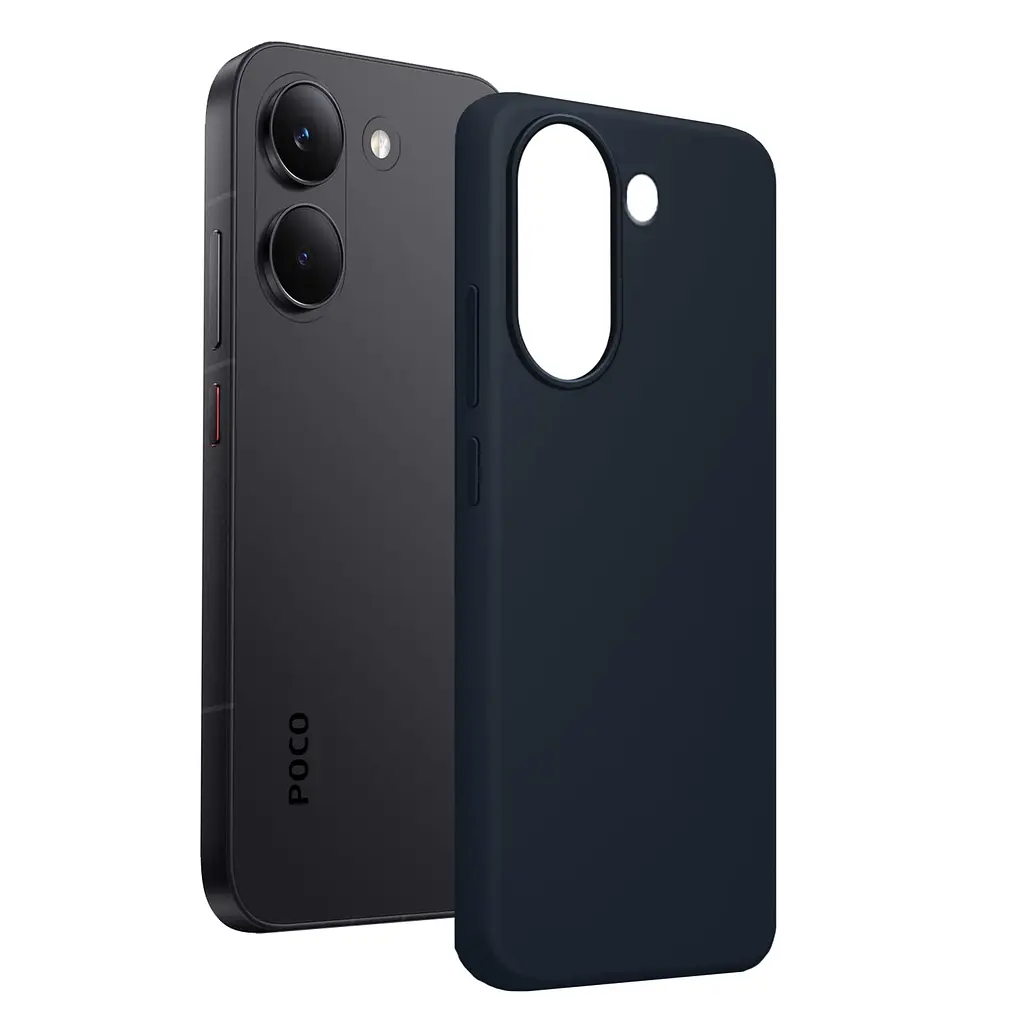 Чохол MAKE Xiaomi Poco X8 Pro Silicone Black - фото 2