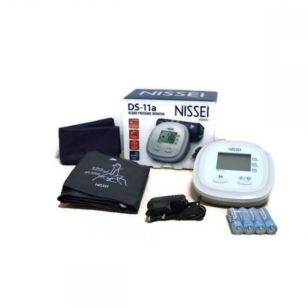 Тонометр Nissei DS-11a автоматический на плечо с адаптером - фото 4
