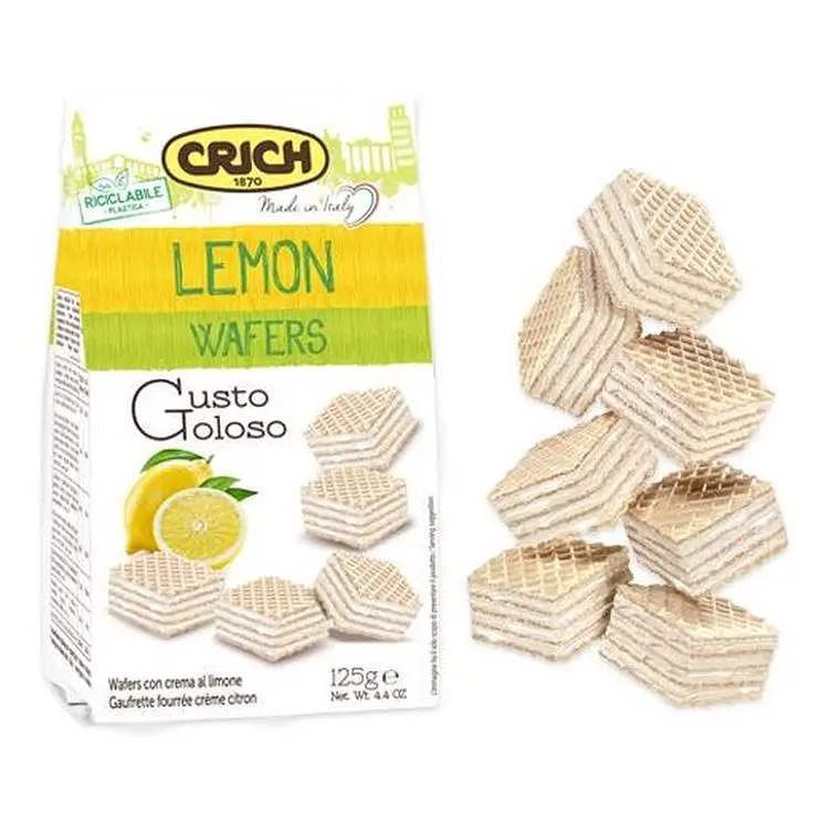 Вафлі Crich Lemon з лимоном 125 г - фото 2