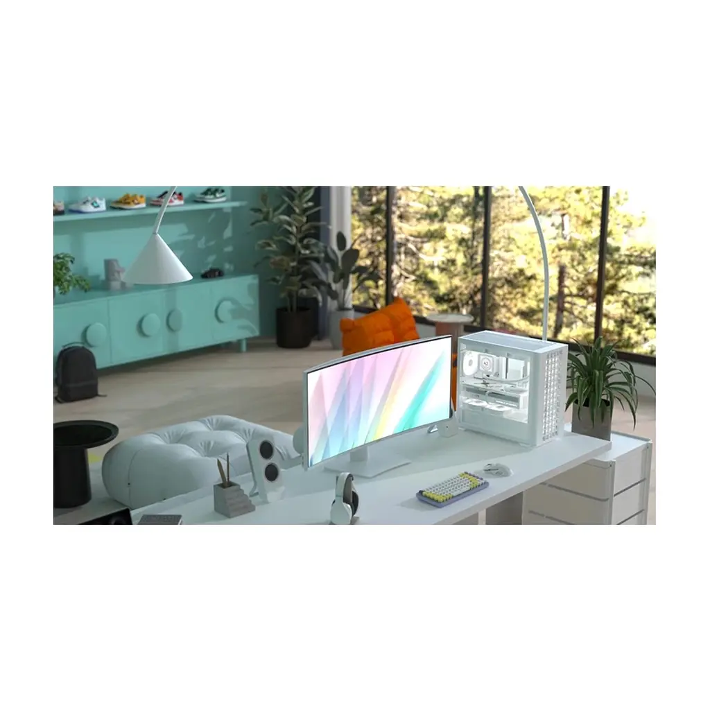 Корпус для ПК AeroCool D302A-G-WT-v1 White (ACCS-DS04043.21) - фото 8