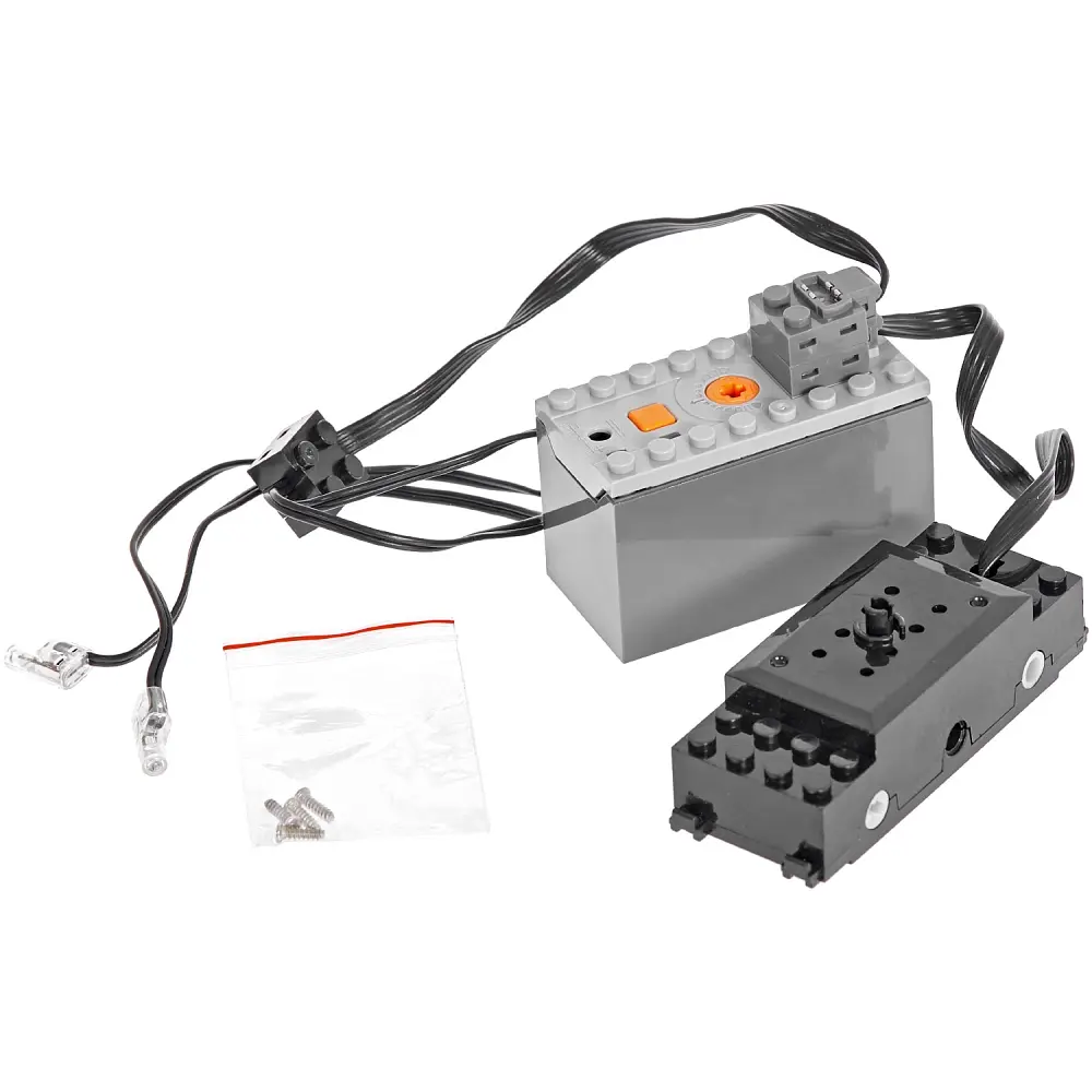 Конструктор Zipp Toys Потяг DPK32 з рельсами, жовтий - фото 3