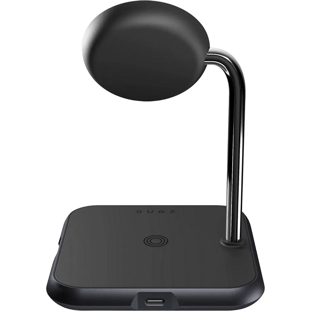 Бездротовий зарядний пристрій Zens Magnetic Aluminium Wireless Charger Black (ZEDC19B/00) - фото 2