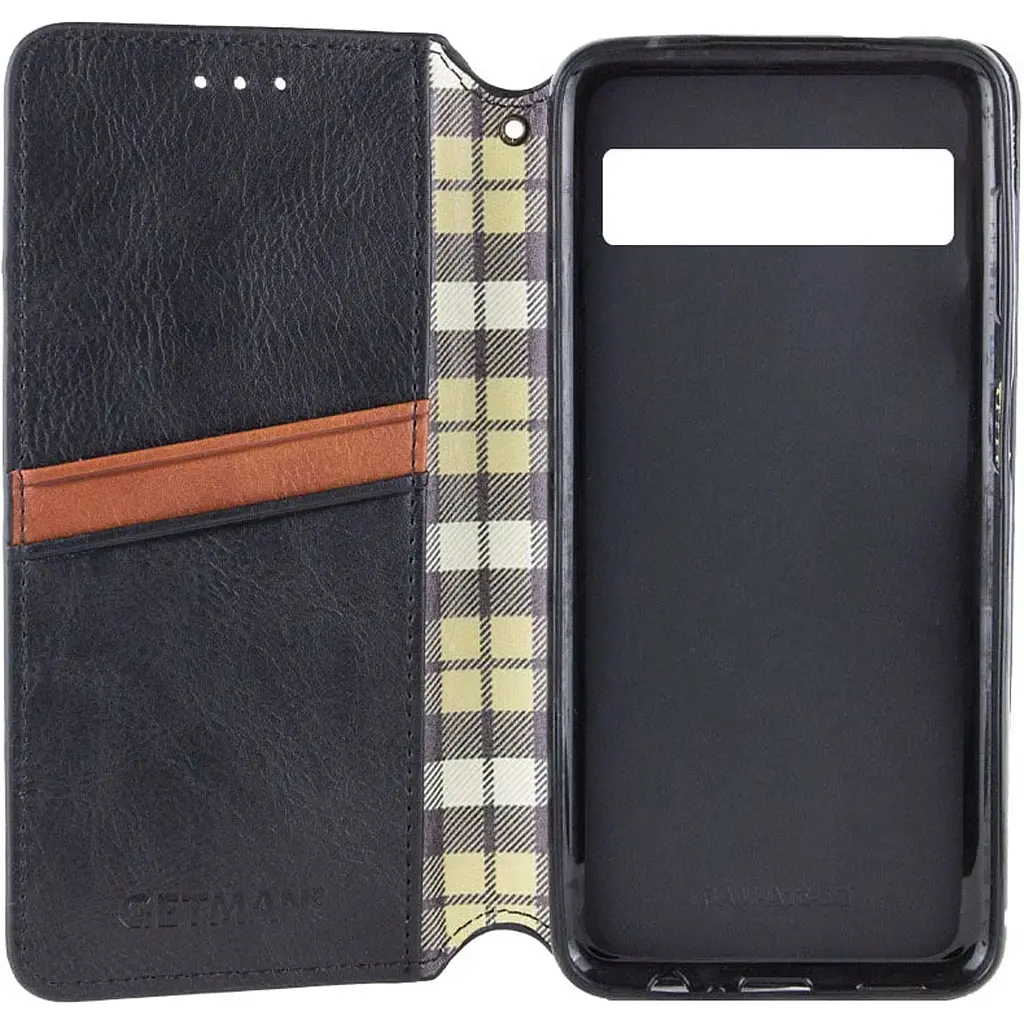 Чехол-книжка GETMAN Cubic Cover Case для Google Pixel 6 Pro Black [95295] - фото 2