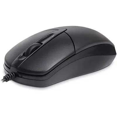 Комп'ютерна мишка Real-El RM-214 USB Black (EL123200039) - фото 5