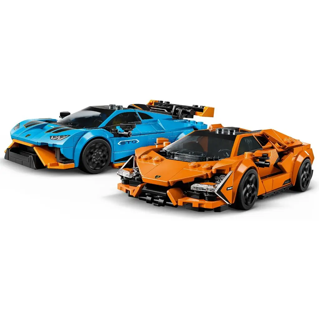 Конструктор ​LEGO Speed Champions Lamborghini Revuelto та Huracan STO 607 деталей (77238) - фото 5