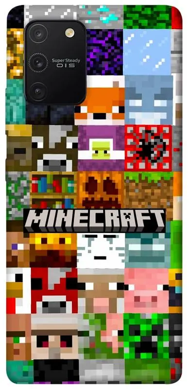 Чохол Demsky Minecraft collage для Samsung Galaxy S10 Lite