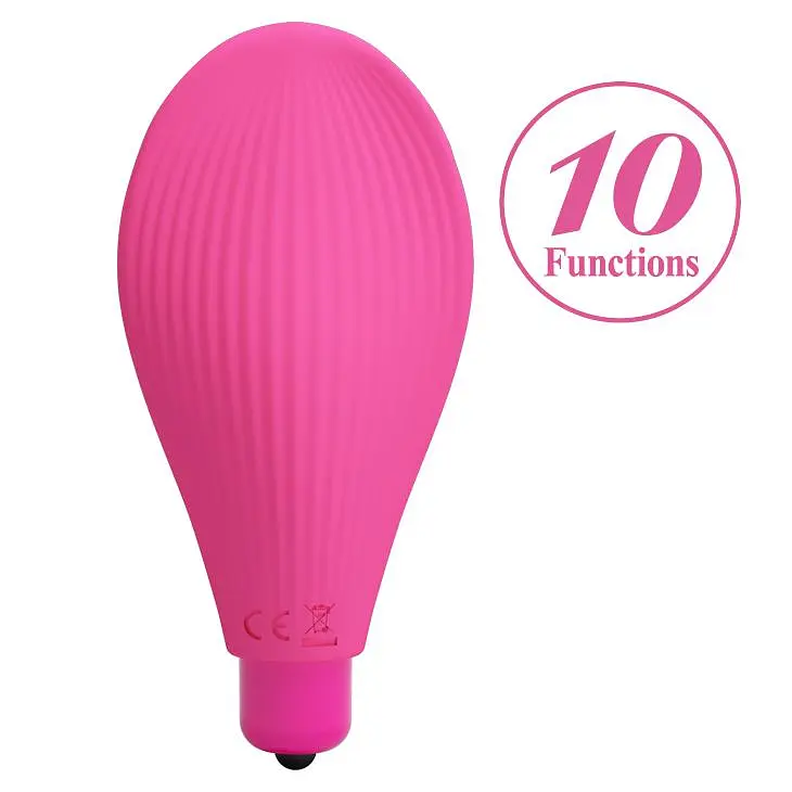 Стимулятор клитора Pretty Love Nicole 11.8 см розовый - фото 2