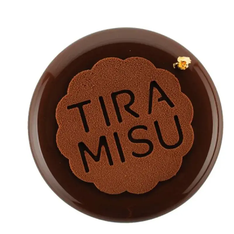 Кондитерський килимок Silikomart для декорування Тірамісу (MINI TIRAMISU DECOR) - фото 3