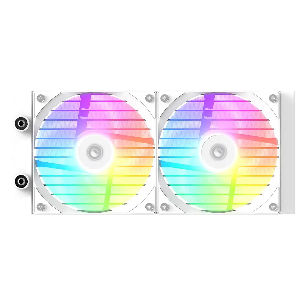 Система водяного охолодження ID-Cooling FX240 LCD White - фото 6
